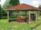ALTANA OGRODOWA DREWNIANA WIATA PAWILON GANEK