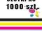 ULOTKI A6, 1000szt, DWUSTRONNE, OFFSET, CMYK, FULL