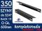 SZYNY montażowe do szaf RACK 19 o głębokości 600mm