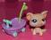 LPS Littlest Pet Shop akcesoria pojazd