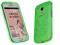 Zielone etui Gel Samsung Galaxy S Duos S7562 + fol