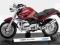 MOTOR BMW R1150R WIŚNIOWY 1:18 WELLY