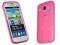 Różowe etui Gel Samsung Galaxy Core i8260 + folia
