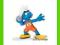 [MALAKO_PL] SCHLEICH SMURF ZAWODNIK W PCHNIĘCIU KU