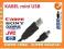KK6 KABEL mini USB CANON JVC HP SONY OLYMPUS NAVI