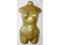 Manekin wiszący kobiecy (75cm) złoty - F-ra VAT