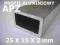 PROFIL ALUMINIOWY PA38  25X15X2mm