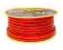 PRZEWÓD ZASILAJĄCY 4GA/10mm CCA CZERWONY / 8169