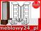 meblowy24 - Szafa z lustrem i połkami MERIS