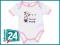 BODY krótki rękaw - Myszka Mini Disney - 23m - 86