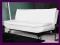 FUTURI wersalka rozkładana BIAŁA EKO SKÓRA duża !!