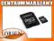 Kingston MicroSDHC 8GB CL4 + adapter LIFETIME WAWA