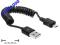 Kabel USB AM-MICRO 2.0 spirala 20-60cm DELOCK