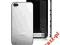 KLAPKA PANEL TYLNY  iPhone 4S BRUSHED METAL silver