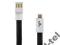 EXC UNIW.KABEL MICRO USB  FLAT 1.2M CZARNY