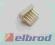 [ELBROD]Wtyk kątowy druku 6PIN  2,54mm -5szt /772