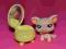 LPS Littlest Pet Shop akcesoria toaletka/lustro