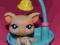 LPS Littlest Pet Shop akcesoria wanna z prysznicem