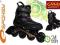 Łyżworolki rolki EVO Spokey PU ABEC7 r.43 + GRATIS
