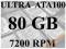 Western 80GB ATA-100 2MB Buffer 7200rpm + TAŚMA