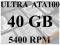 Samsung 40GB ATA-100 2MB Buffer 5400rpm + TAŚMA