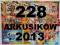 2013 tylko same NOWOŚCI Mega-Zestaw 228 arkusików