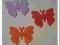 Scrapki * MOTYLKI  2*   150 szt  1,5cm