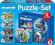 Puzzle 2 x 60 el. + 2 x 100 el. SET - Playmobil