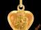 Maryja w sercu złoty medalik pr585 GRATISY