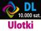 ULOTKI DL 10000 szt. KOLOR, SUPER JAKOŚĆ!