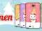 SAMSUNG GALAXY NOTE N7000 HEAD CASE SNOWMEN ETUI