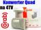 Konwerter QUAD FULL HD 55dB WZMOCNIENIE* 0,2 Szum!