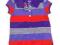 Dziewczęce fioletowe polo Tommy Hilfiger,6-9 m-cy