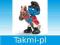 SCHLEICH Smurf Jeździec OD RĘKI
