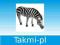 SCHLEICH ZEBRA PASĄCA SIĘ OD RĘKI