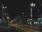 Warszawa ul Świętokrzyska nocą 68r