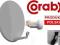 Zestaw CORAB HD Antena Czasza 70cm + konwerter