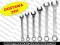 ZESTAW 6 KLUCZY PŁASKO-OCZKOWYCH 8-17 mm