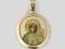 Niepowtarzalny złoty medalik 1,500 g