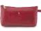 Mała skórzana kosmetyczka Puccini P-1505 czerwona