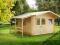 DOMEK Z BALI OGRODOWY DREWNIANY NA DZIAŁKĘ 12m2
