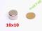 MAGNES NEODYMOWY WALCOWY 10x10 NdFeB Magnesy 10/10