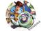 DISNEY TOY STORY TALERZYKI DUŻE URODZINY TALERZE #