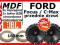 JBL głośniki basowe Ford Focus C-Max drzwi przód
