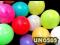 Balony balon 25szt FLUORKI MIX urodziny GF90/25g