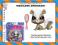 Littlest Pet Shop MAGICZNE ZWIERZAKI Skunks TYCHY