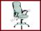 Fotel biurowy Q-105 biały / czarny Q105 ecoskóra