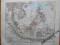 INDOCHINY i ARCHIPELAG MALAJSKI stara mapa 1897 r.