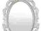 Shabby chic piękne lustro glamour 60cm 82987