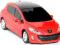 Rastar PEUGEOT 308 red AUTO 1:24 R/C 39800